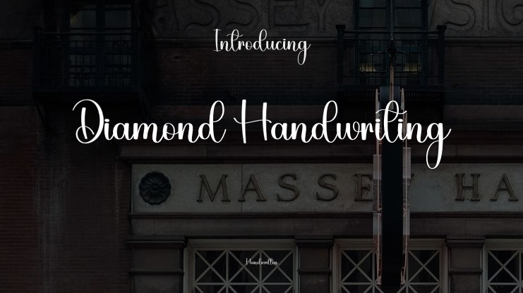 Diamond Handwriting Font