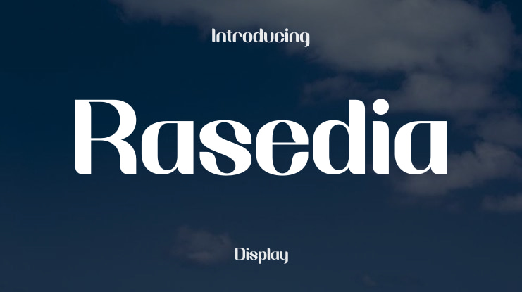 Rasedia Font