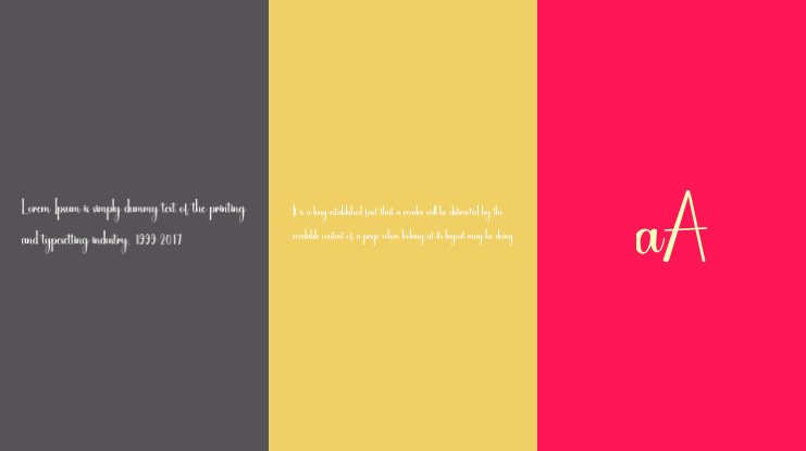 Special Handmade Font