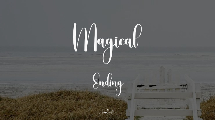 Magical Ending Font