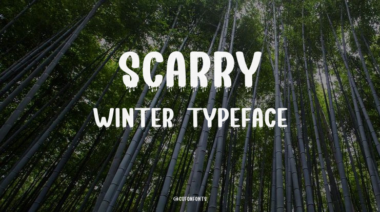 Scarry Winter Font