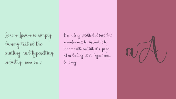 Paradise Rainbow Font