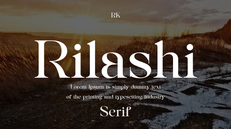 Rilashi Font