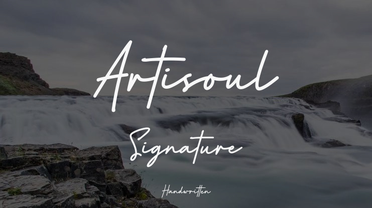 Artisoul Signature Font