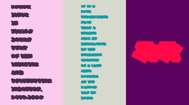 Nightclaw Vandal Extrude Font Family