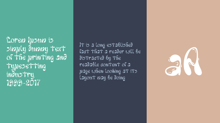 Liquid Wave Font Family