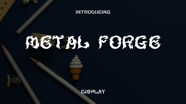 Metal Forge Font