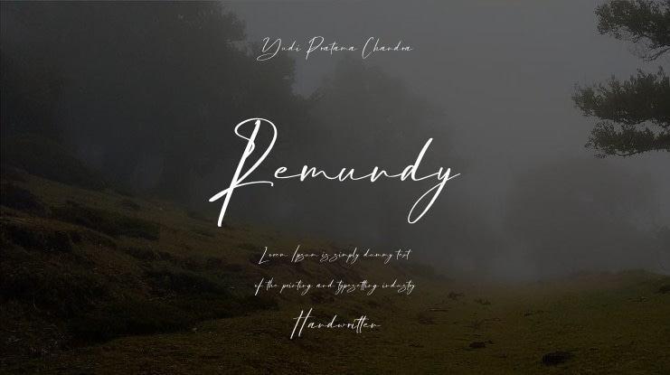 Remundy Font