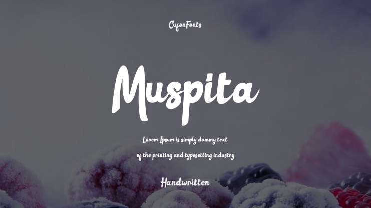 Muspita Font
