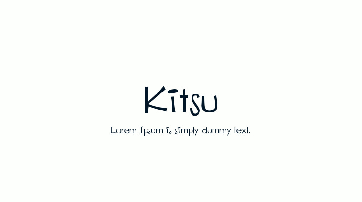 Kitsu Font