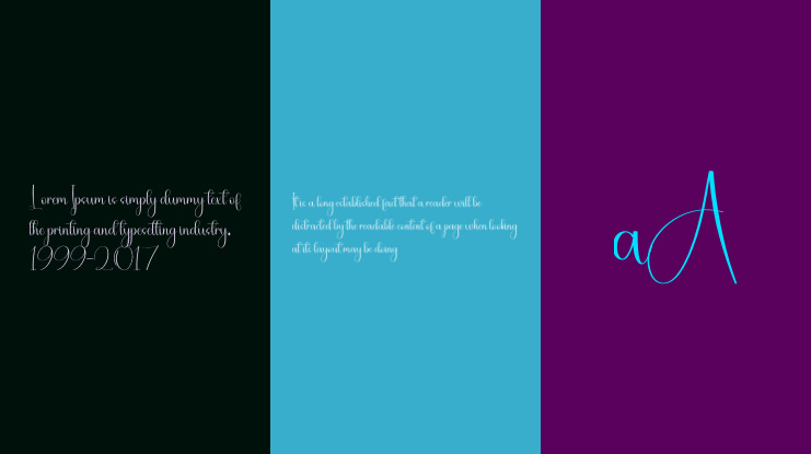 Birthday Angeline Font