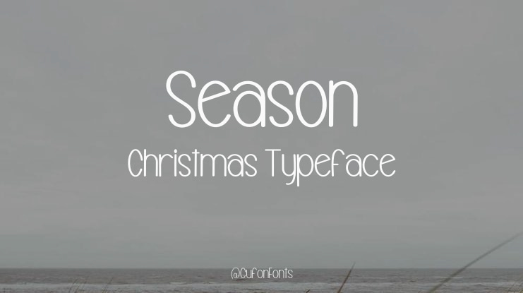 Season Christmas Font