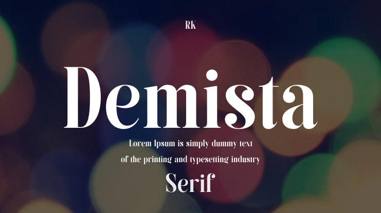 Demista Font