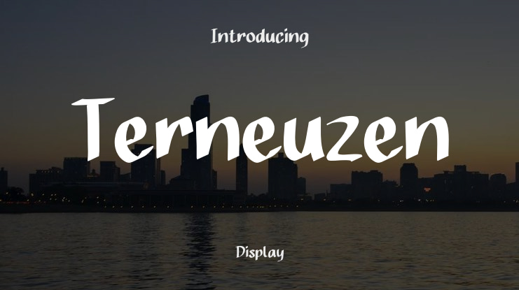 Terneuzen Font