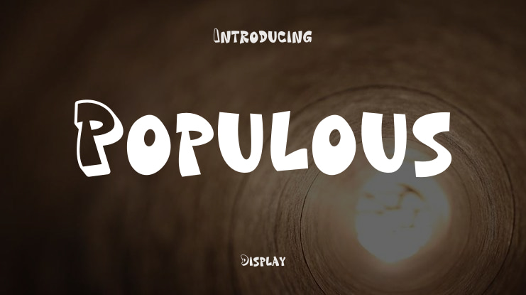 Populous Font
