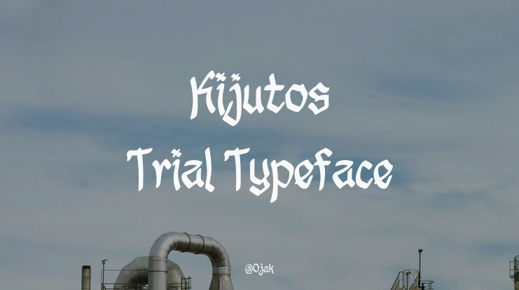 Kijutos Trial Font