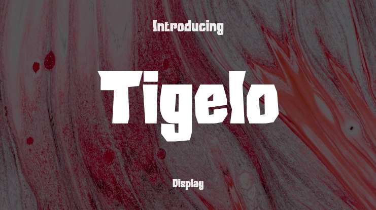 Tigelo Font