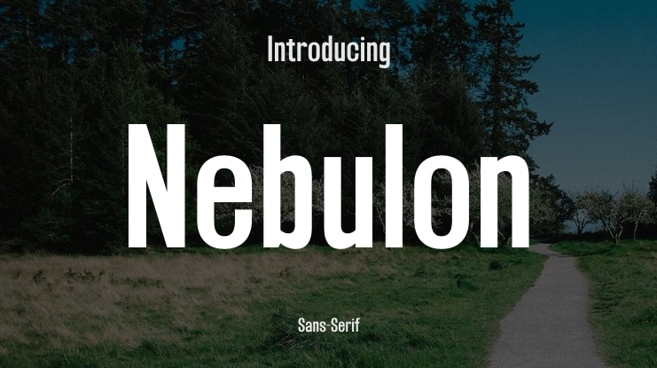 Nebulon Font