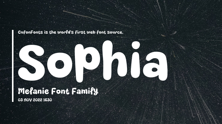 Sophia Melanie Font