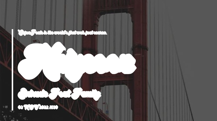 Halycoon Extrude Font Family