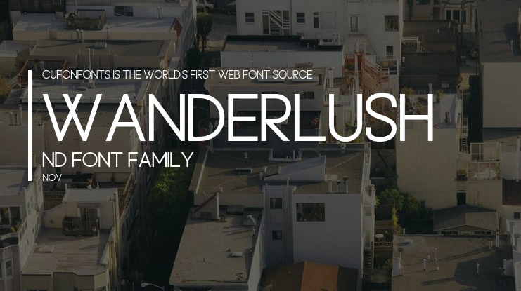 Wanderlush ND Font