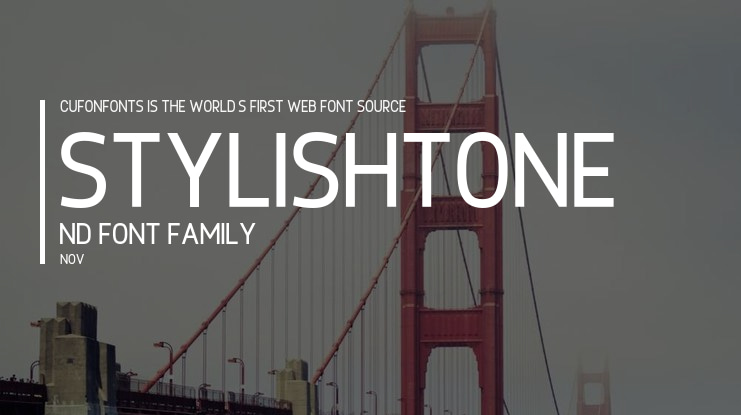 Stylishtone ND Font