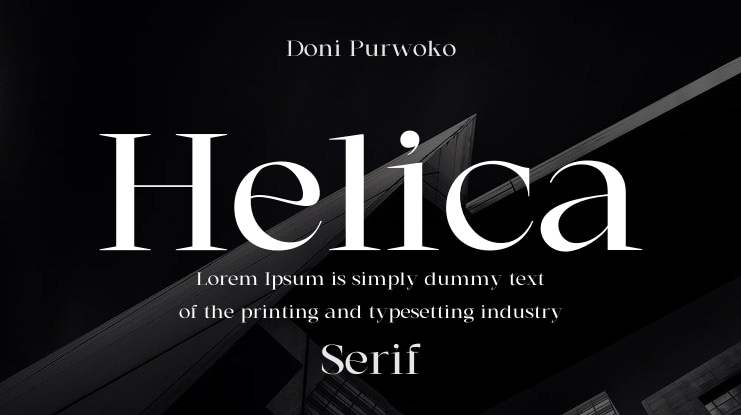 Helica Font