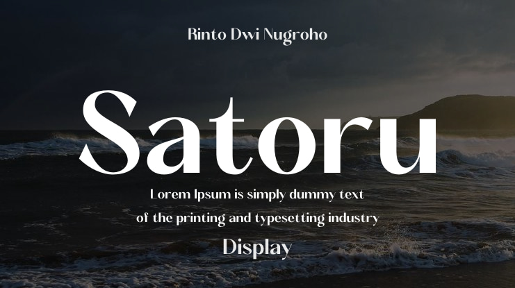 Satoru Font