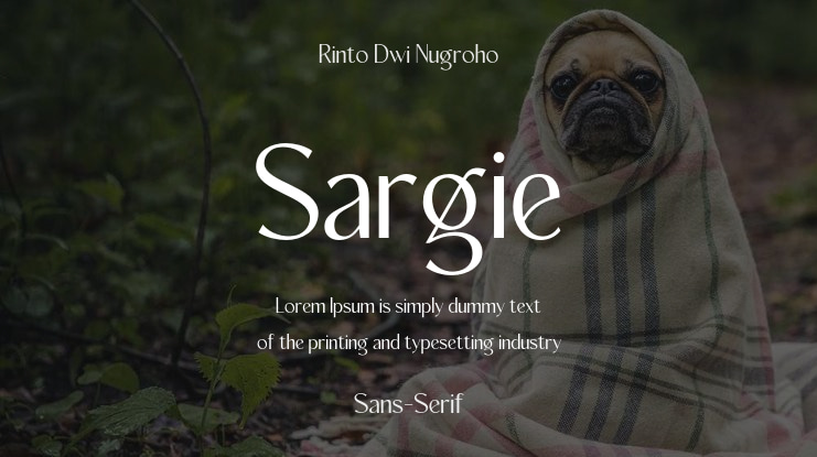 Sargie Font