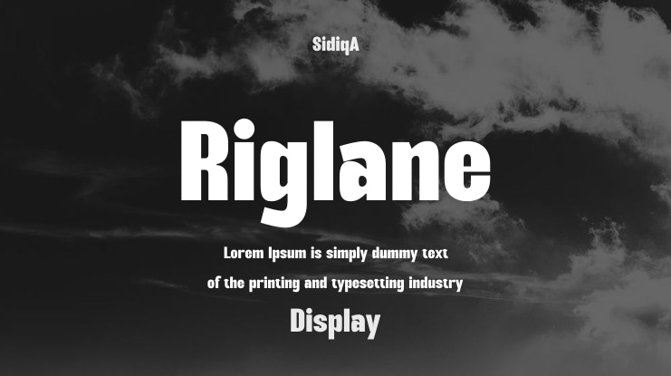 Riglane Font