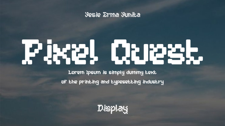 Pixel Quest Font