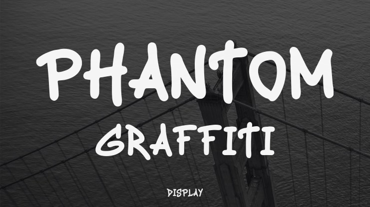 Phantom Graffiti Font Family