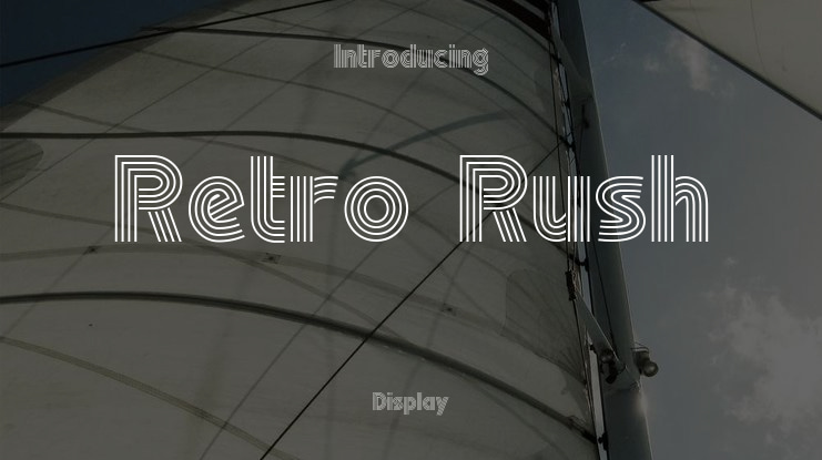 Retro Rush Font