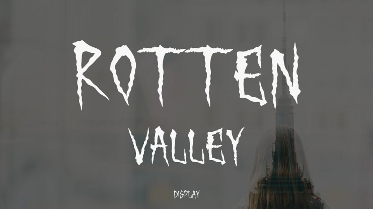 Rotten Valley Font