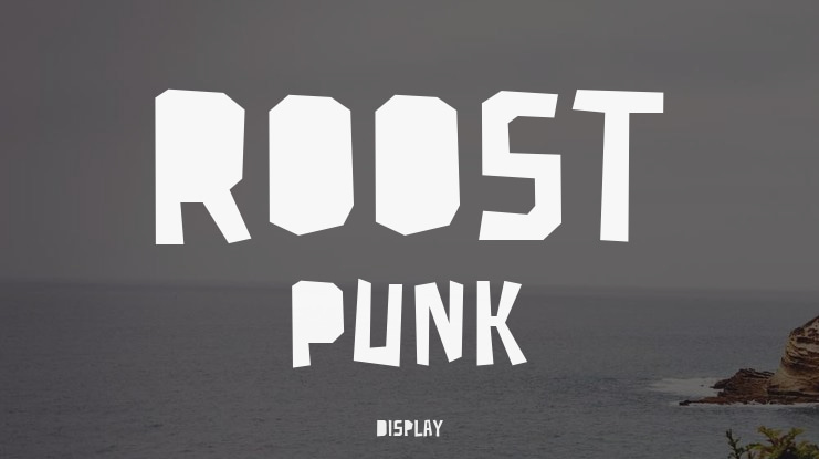 Roost Punk Font