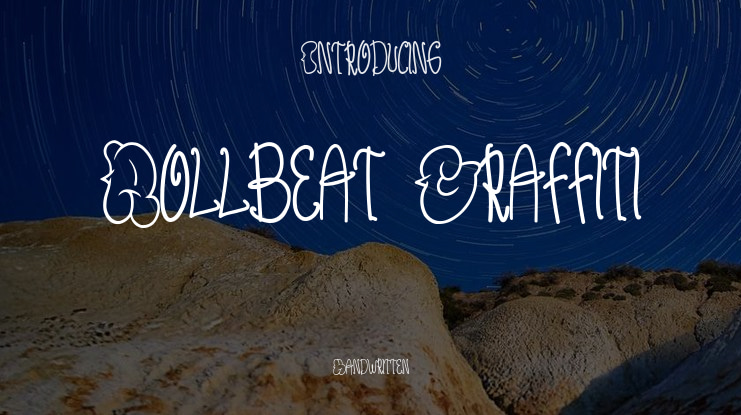 Rollbeat Graffiti Font Family