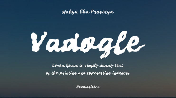 Vadogle Font
