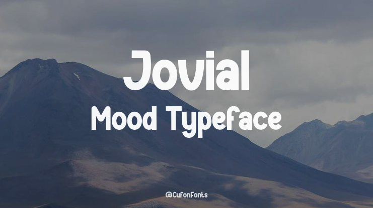 Jovial Mood Font