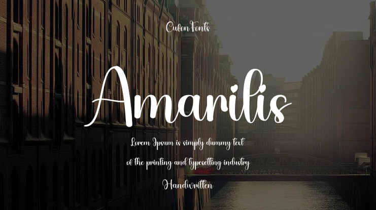 Amarilis Font