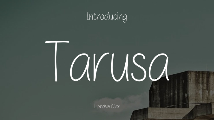 Tarusa Font