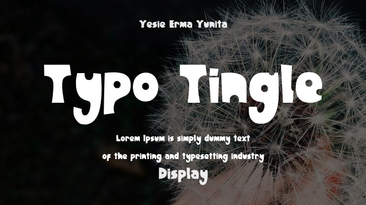 Typo Tingle Font