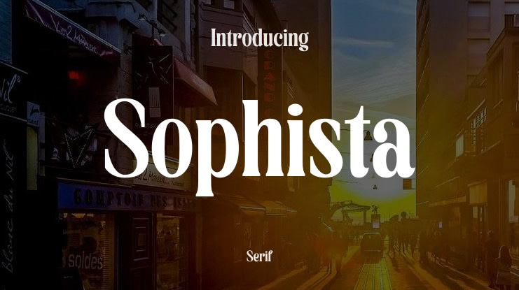 Sophista Font
