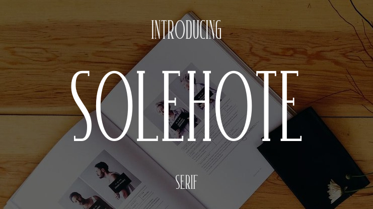 Solehote Font