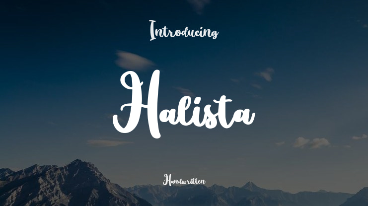 Halista Font