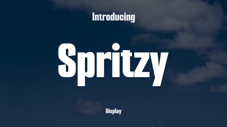 Spritzy Font