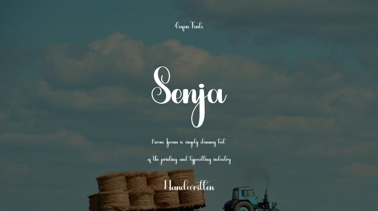 Senja Font