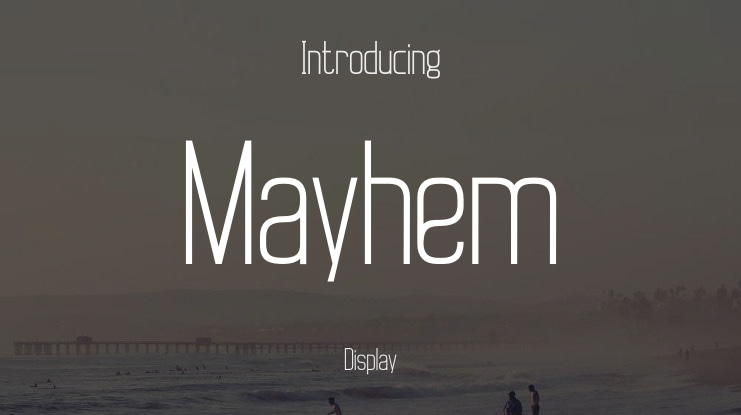Mayhem Font