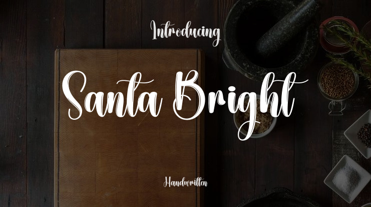 Santa Bright Font