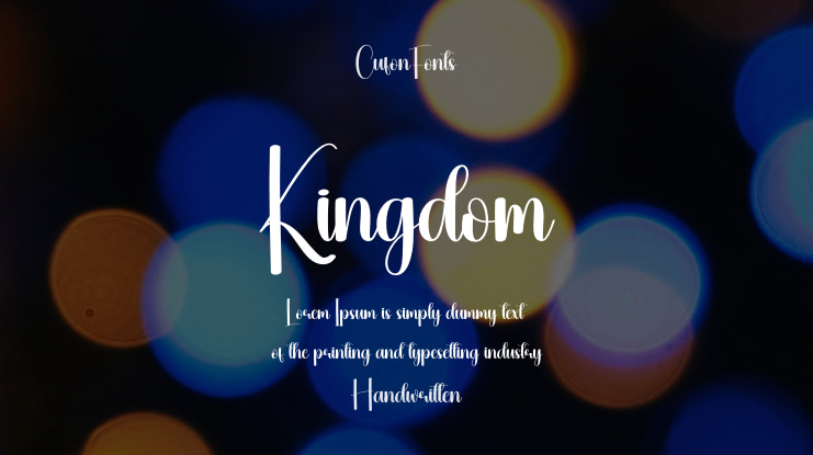 Kingdom Font
