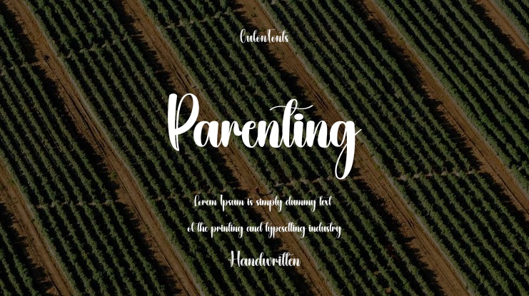 Parenting Font